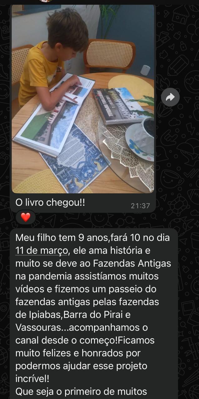 Livro Fazendas Antigas